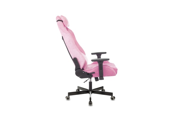 Кресло игровое Бюрократ Knight N1 розовое