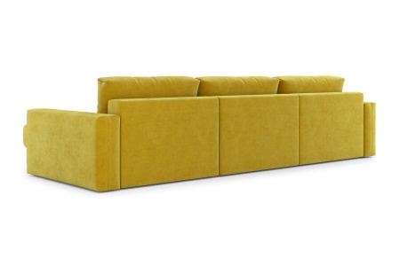 Диван п-образный тик-так Монарх М1О2 горчичный