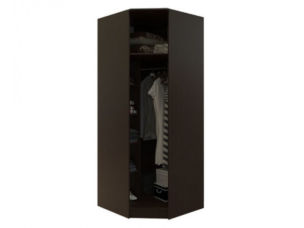 Угловой Шкаф Сицилия Венге/Белфорт (Ш -876 × В -2200 × Г-876 мм)